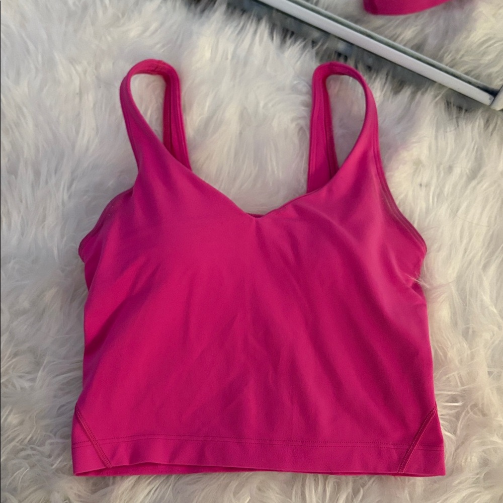 Sonic Pink Align Tank